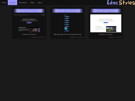 glimesh screenshot