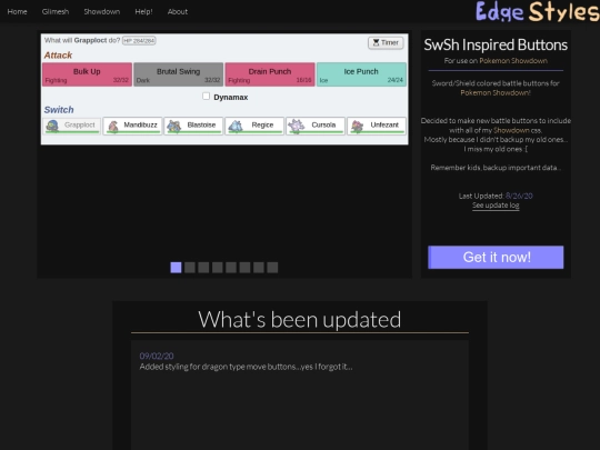 page/showdown-swsh-btns screenshot