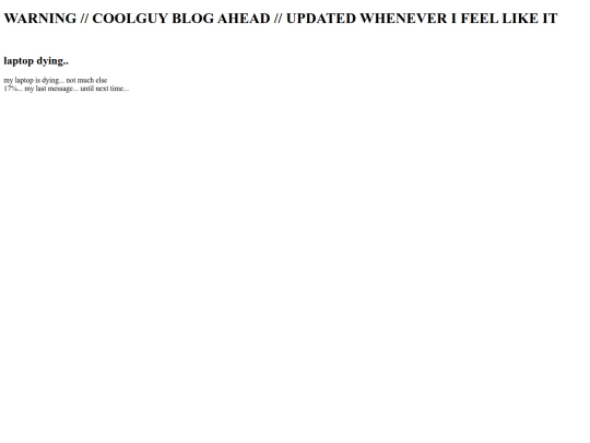 when-i-feel-like-it.blog screenshot