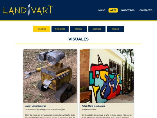 visuales screenshot