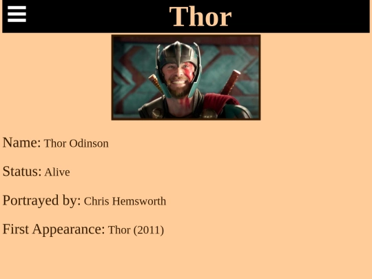 people/Thor/thor screenshot