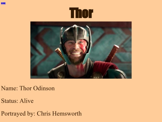 people/thor screenshot