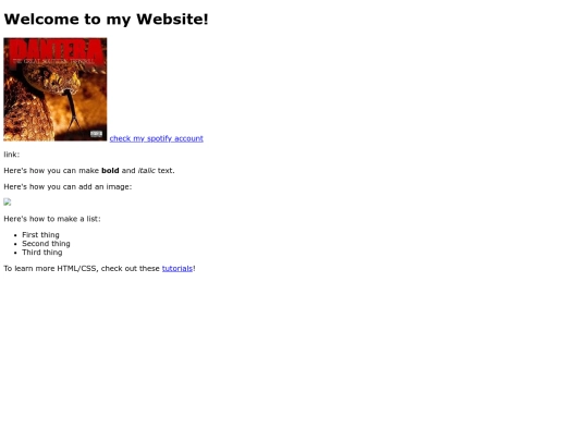index screenshot