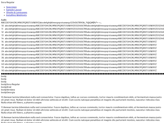 SoraFont/sora-variablefont_wght-demo screenshot