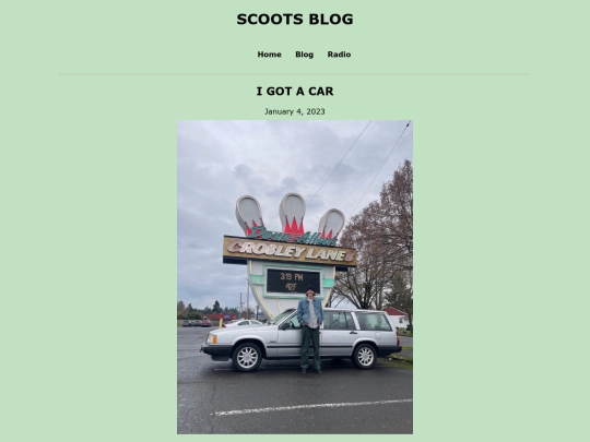 blog screenshot