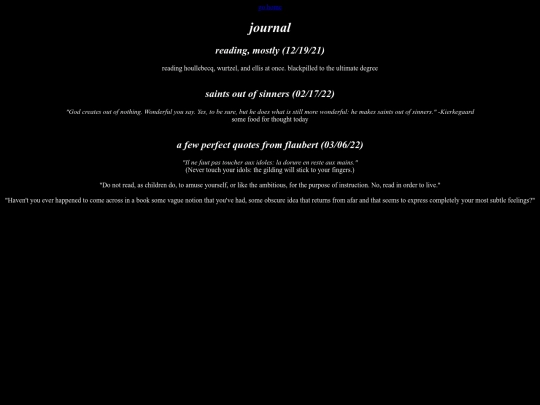 journal screenshot