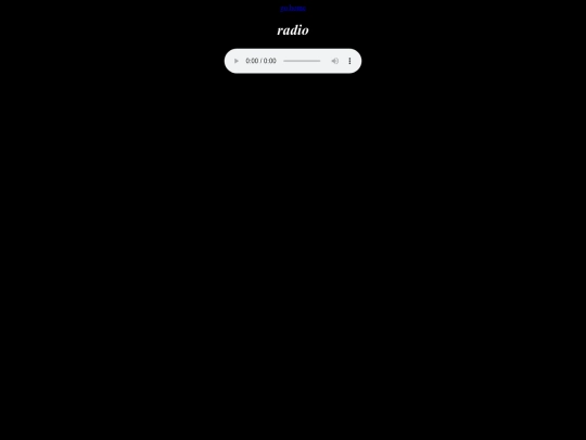 radio screenshot