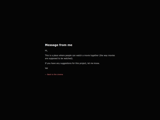 message screenshot