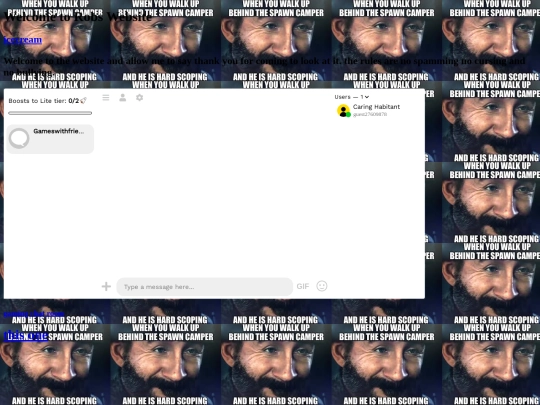 Homepage screenshot