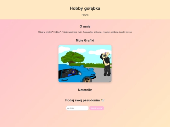 Hobby screenshot