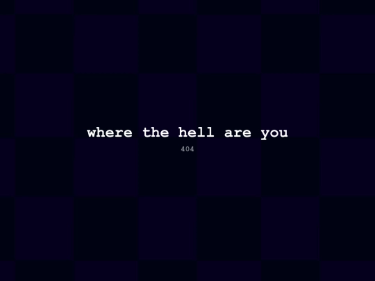 not_found screenshot