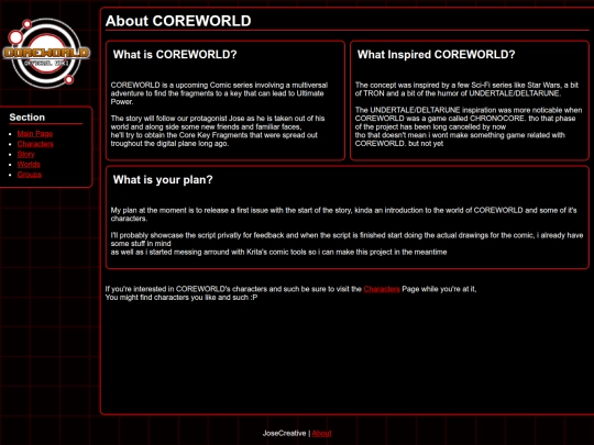 COREWORLD/WIKI/about screenshot