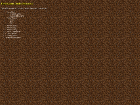 blockgame/changelogs screenshot