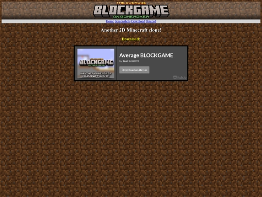blockgame screenshot