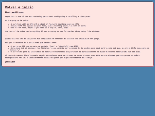 partition screenshot