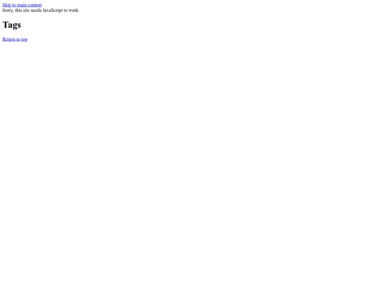 tags screenshot