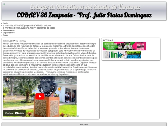 capasitaciones screenshot