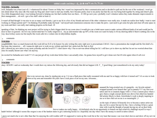 blogdemo screenshot