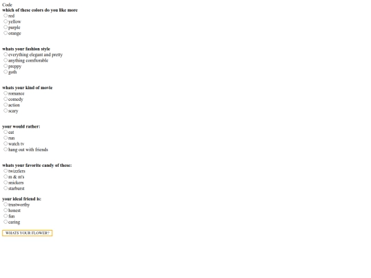 quiz screenshot