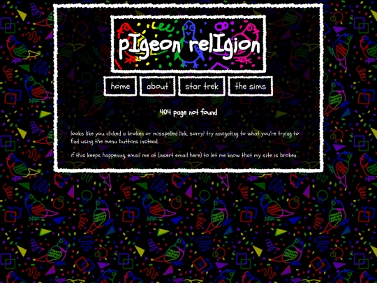 not_found screenshot