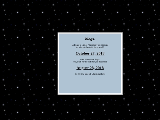 blogs screenshot
