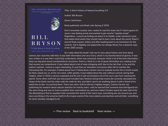 Bookpages/Historyofeverything screenshot