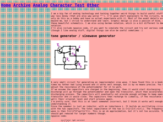 electronics screenshot