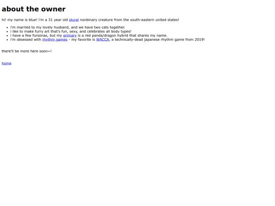about-me screenshot