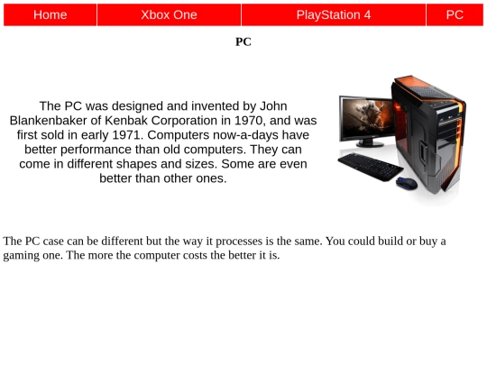 PC screenshot
