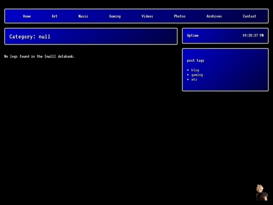 category screenshot