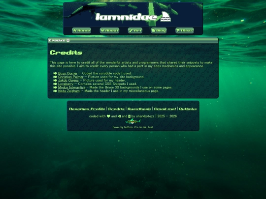 credits screenshot