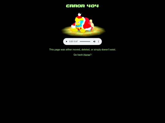 not_found screenshot