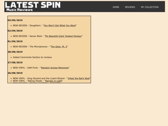 Activitylog screenshot