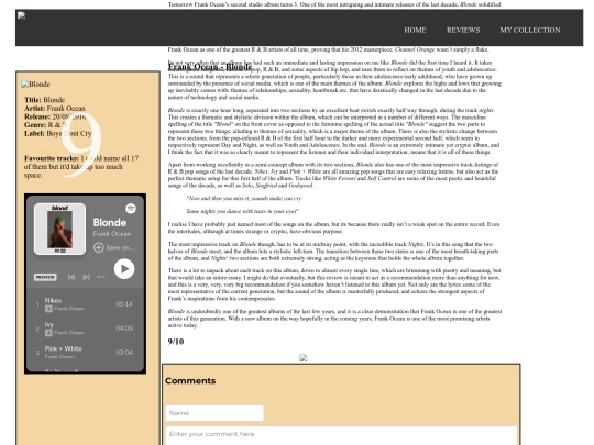 Reviews/BlondeReview screenshot
