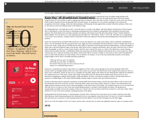 Reviews/MBDTFReview screenshot
