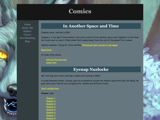 comics screenshot