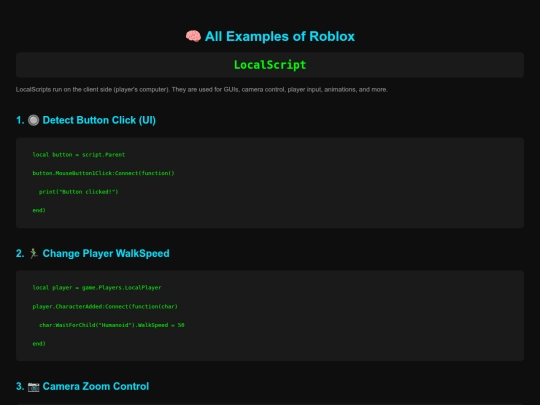 1.Roblox Lua Example screenshot