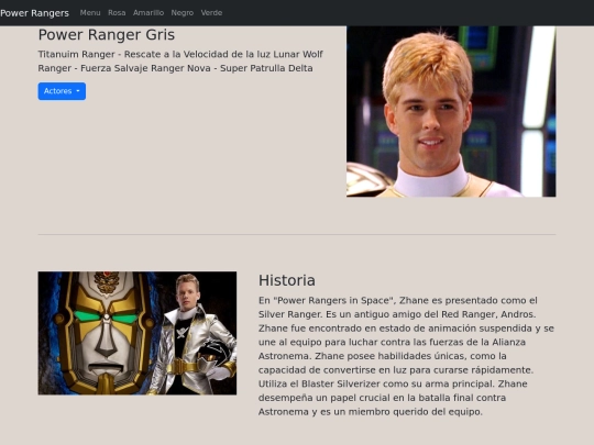 paginas/Gris screenshot