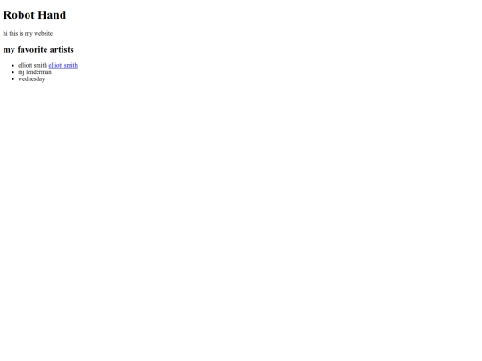 index screenshot