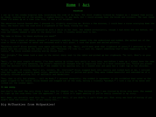 story screenshot