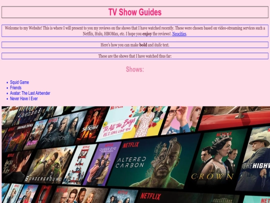 index screenshot