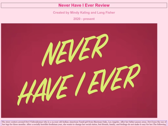 neverhaveiever screenshot