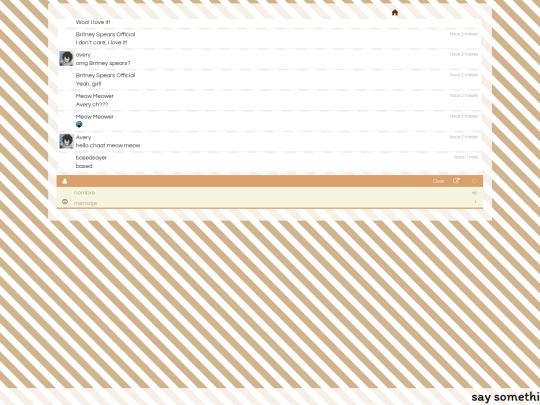 chat screenshot