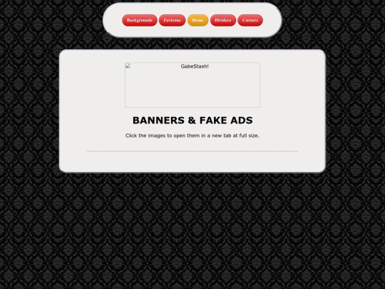 cursors/banners/menu screenshot