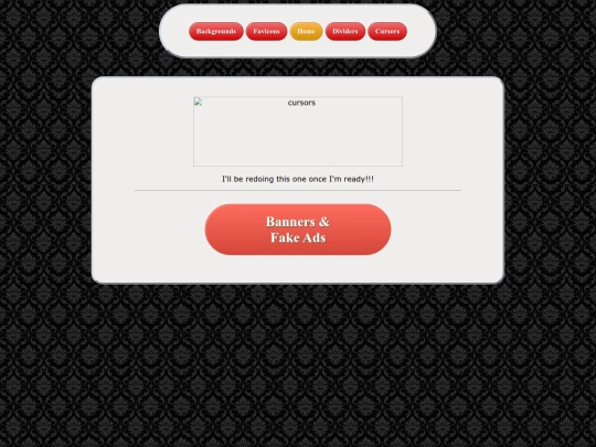 cursors/menu screenshot
