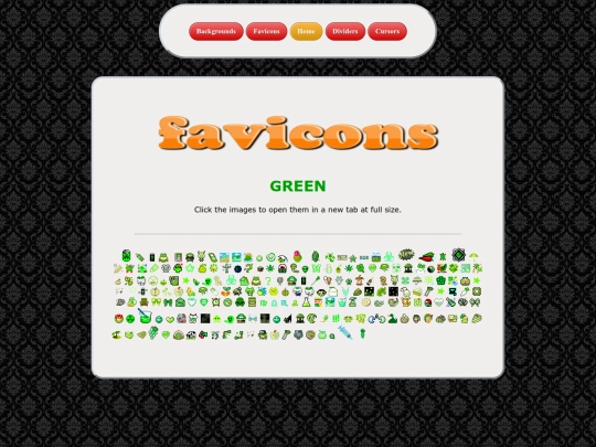 favicons/green/menu screenshot