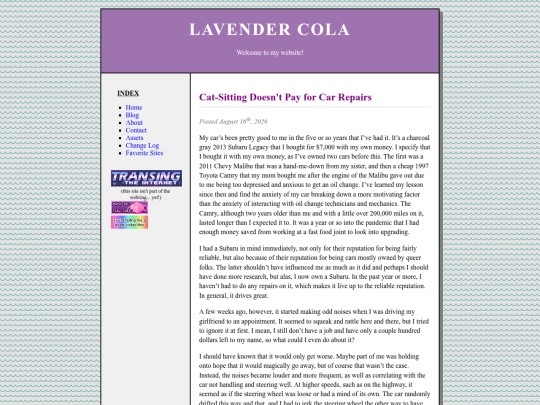 blog/catsittingdoesntpayforcarrepairs screenshot