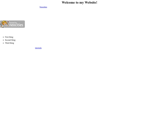 links screenshot