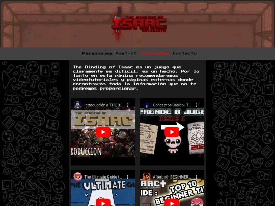tutoriales screenshot