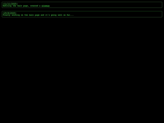 updates screenshot